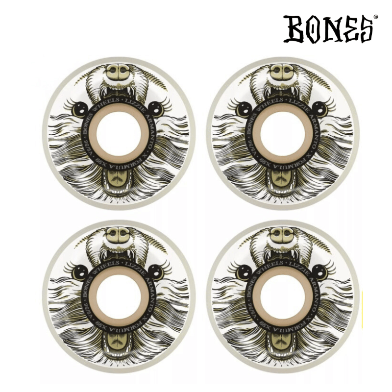 Ruedas 56mm 99A V5 X-Formula Wild Kingdom Pro Series Armanto - Bones