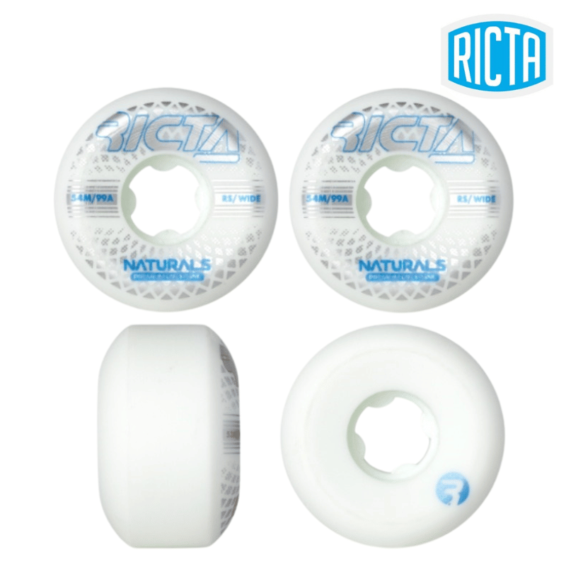 Ruedas 54mmx34mm 99A Ricta Naturals - Ricta
