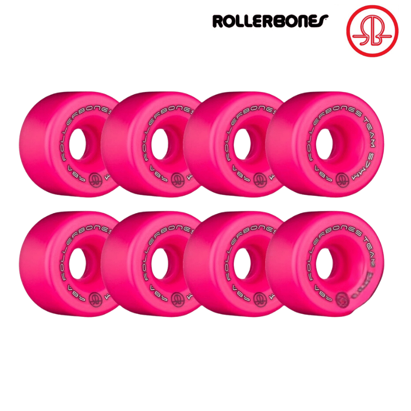 Ruedas 57mm 98A Rollerbones pack x8 - Bones