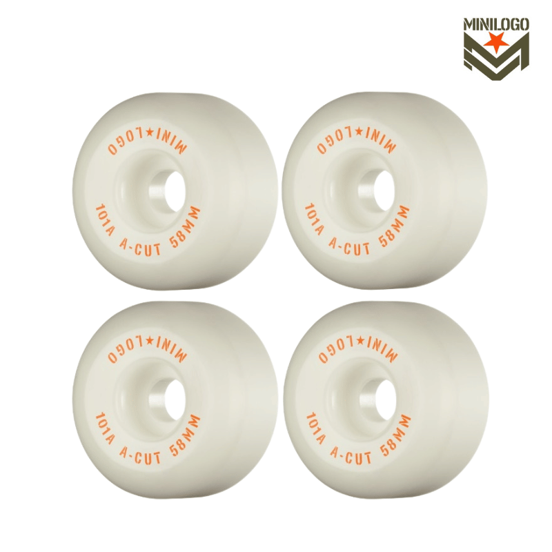 Ruedas 58mm 101A A-CUT - Mini Logo