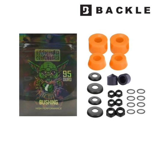[P0006] Bushings 95A Naranja + Pivot + Hardware - BACKLE