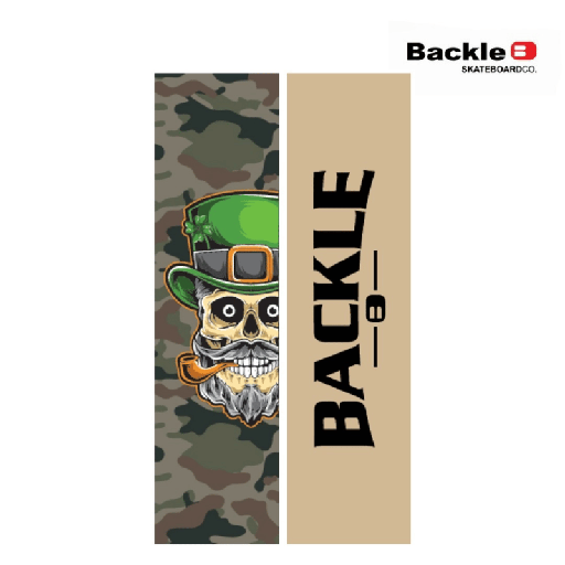[P0064] Lija para Skate - BACKLE - 9x33 - Duende
