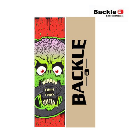 [P0075] Lija para Skate - BACKLE - 9x33 - Mars Alien