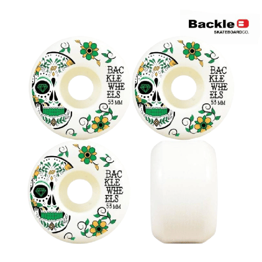 [P0178] Ruedas 53mm 101A Day of the Dead - Backle