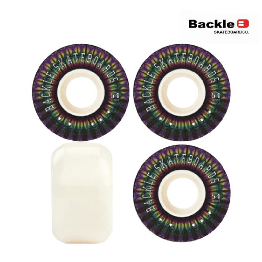 [P0187] Ruedas 54mm 101A Oriental Ethnic Design - Backle