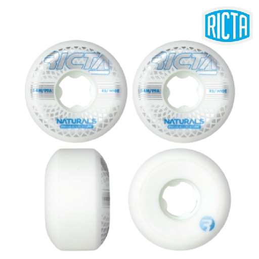[P0198] Ruedas 54mmx34mm 99A Ricta Naturals - Ricta