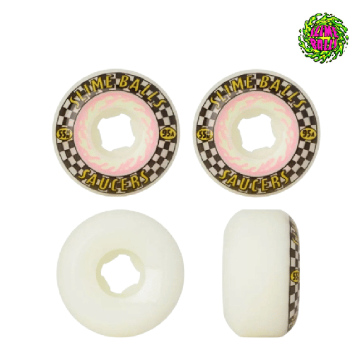 [P0200] Ruedas 55mm 95A Saucers - Slime Balls Wheels