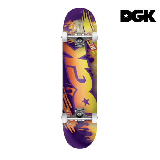 [P0233] Skate completo DGK 8.0 - Ruedas 52mm Rodaje Abec 5