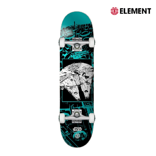 [P0239] Skate completo ELEMENT - Star Wars Halcón Milenario 8.0