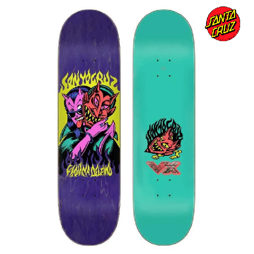 [P0306] Tabla - SANTA CRUZ Delfino Devil VX 8.25"