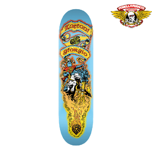 [P0325] Tabla - POWELL PERALTA Pro Giorgio Zattoni Crusader Shape 247 - 8.0"