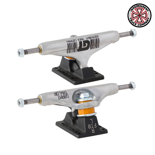 [P0373] Trucks 139 Stage XI Grant Taylor Barcode Silver Black Hollow - Independent
